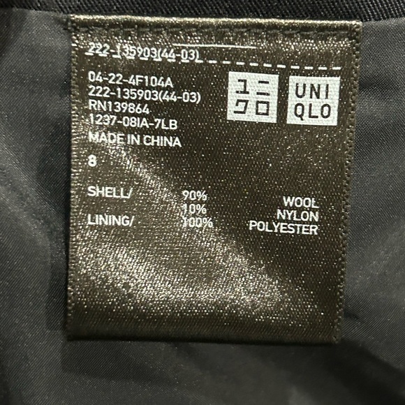 Uniqlo Pencil Skirt size 8 nwt - Picture 8 of 8
